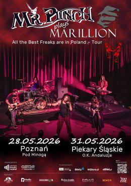 Piekary Śląskie Wydarzenie Koncert Mr. Punch plays Marillion - All the best freaks are in Poland Tour