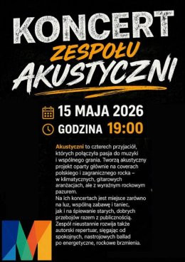 Bytom Wydarzenie Koncert Koncert zespołu Akustyczni