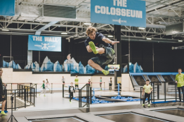 Gliwice Atrakcja Trampoliny House of Air